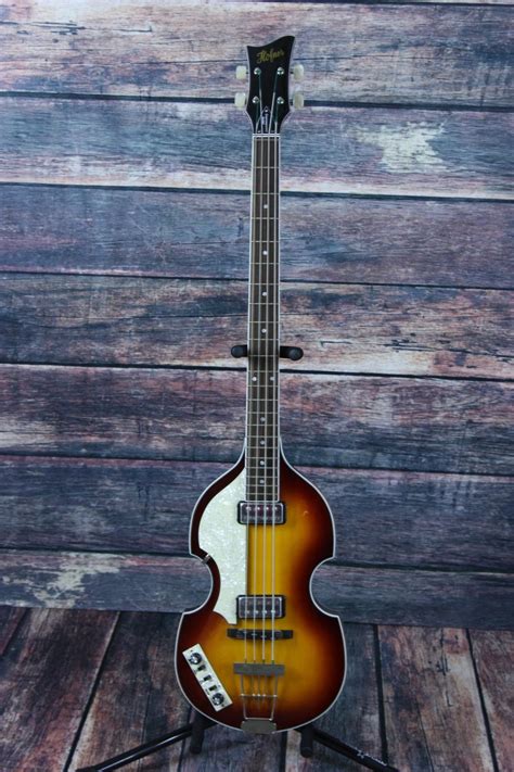 Hofner Left Handed HCT5001 Contemporary Series Electric Violin Bass