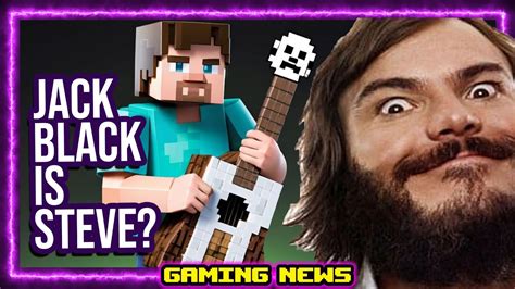 Jack Black is STEVE in the Minecraft Movie?! - YouTube