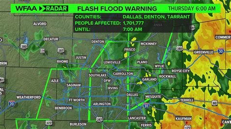 DFW severe weather Thursday: 6 a.m. update on forecast, traffic | wfaa.com