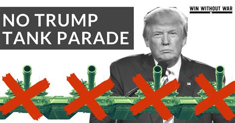 Tell Congress: Defund Trump’s Tank Parade | Win Without War