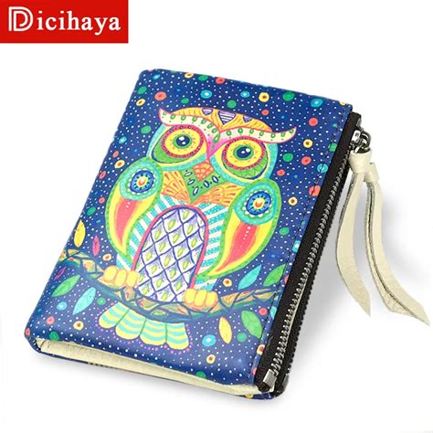 Aliexpress.com : Buy DICIHAYA Leather Womens Wallets And Purses Double ...