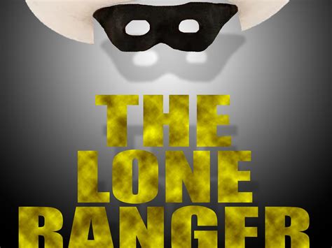 Lone Ranger Movie Poster by Bryce Sc on Dribbble