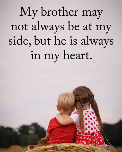 Double TAP if you agree. My brother may not always be at my side, but he is always in my heart ...