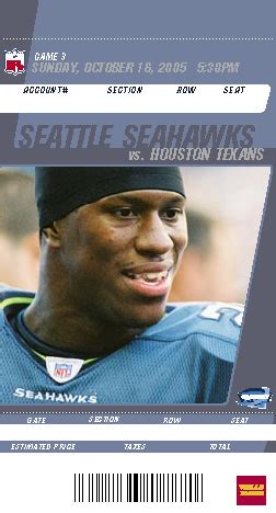 Seattle Seahawks | Game Tickets – Parts + Labor