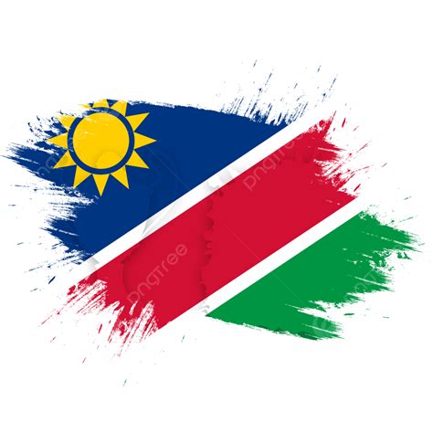 Vintage Namibia Flag, Namibia Flag, Namibia Country, Namibia PNG ...