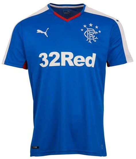 New Rangers Strip 2015-16- Glasgow Rangers Puma Home Top 15-16 | Football Kit News| New Soccer ...