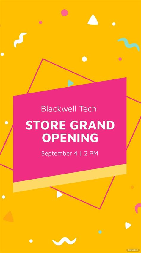 FREE Store Grand Opening Templates & Examples - Edit Online & Download | Template.net