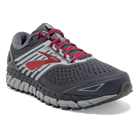 Brooks Beast 18 dark grey/red en vente sur Brooks Beast 18 dark grey ...