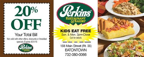 Perkins 20 Percent Off Coupon Printable
