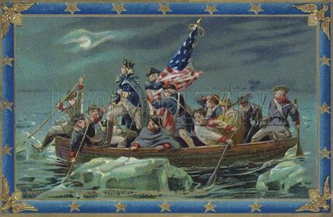 George Washington crossing the Delaware stock image | Look and Learn