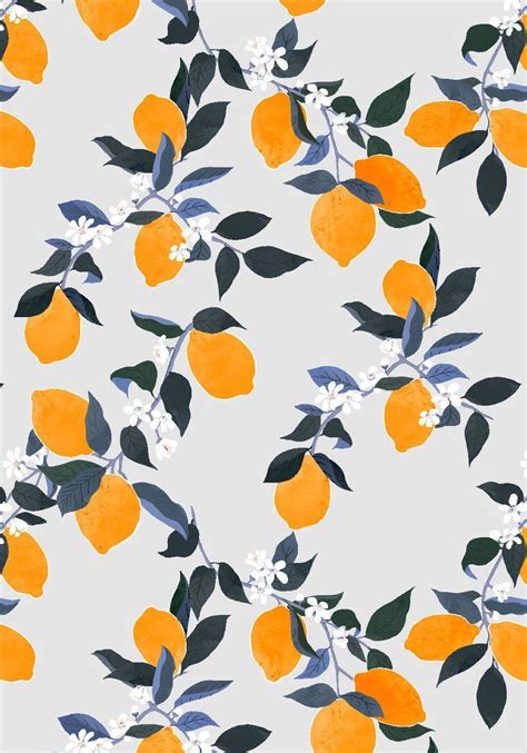 Lemon Pattern Wallpapers - Top Free Lemon Pattern Backgrounds - WallpaperAccess