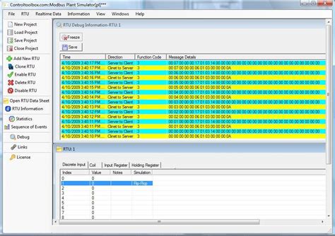 Modbus Tester