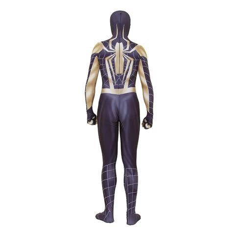 Black&Gold Spider Man Movie Costume Halloween Cosplay – hbmccostume