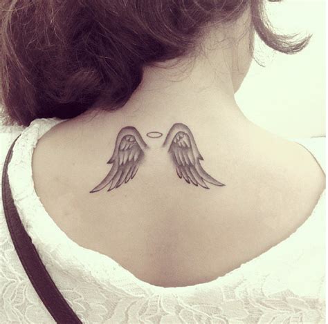 small angel wings tattoo #ink #youqueen #girly #tattoos #angel #wings | Small angel wing tattoo ...