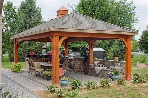 Pavilions are available in various sizes in order to accommodate ...