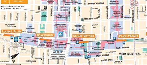 Montreal underground City Map - The Montreal Visitors Guide