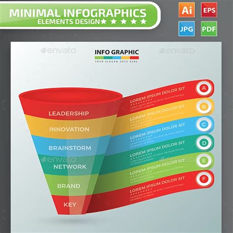 Funnel Infographic Design – MasterBundles