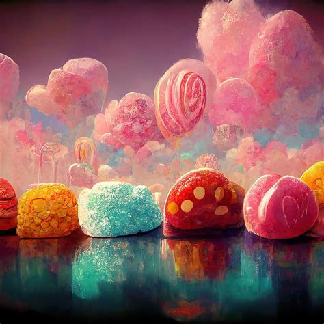 Candy Island Drawing by Jessy Treutel - Fine Art America