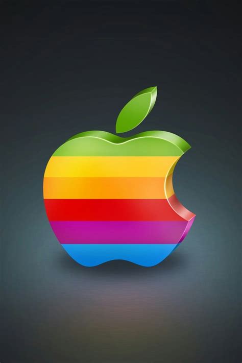 🔥 Free Download Apple Logo 3d Iphone Wallpaper And 4s by ...