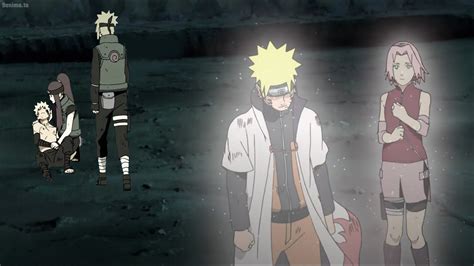 Naruto breaks the final seal of the Nine-Tails, Minato and Kushina are revived to save Naruto ...