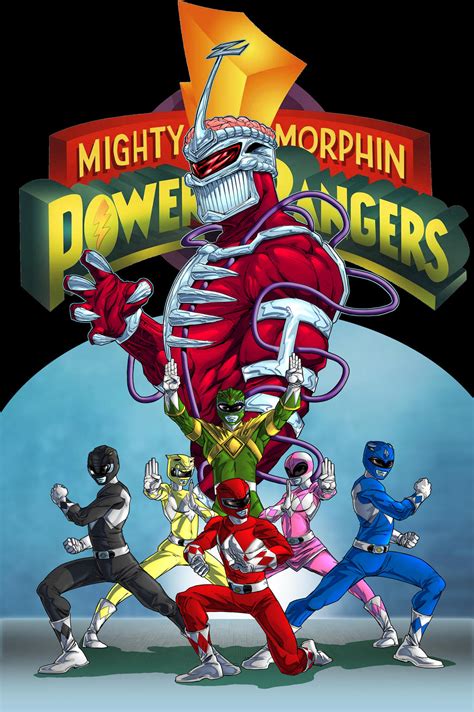 Mighty Morphin Power Rangers Fan Comic Cover by TactusVamp on DeviantArt