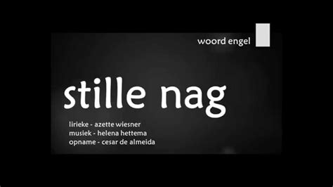 Stille Nag - YouTube