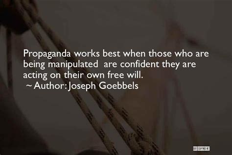 Top 31 Joseph Goebbels Propaganda Quotes & Sayings