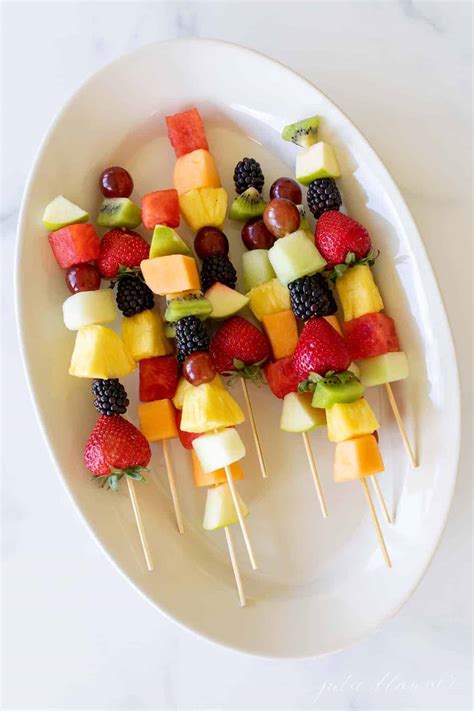 Fun and Festive Fresh Fruit Skewers | Julie Blanner