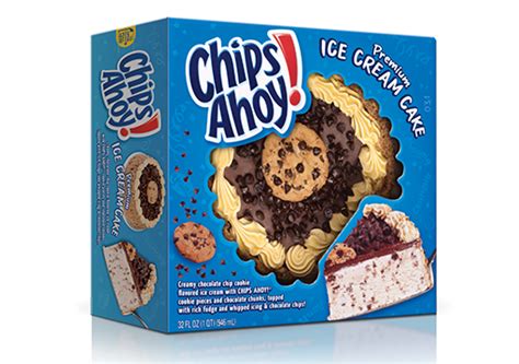 Chips Ahoy!® Premium Ice Cream Cake | Frosted lemonade recipe, Junk food snacks, Grocery foods