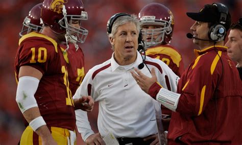 Pete Carroll recalled his USC days, hoping a new man can restore Troy