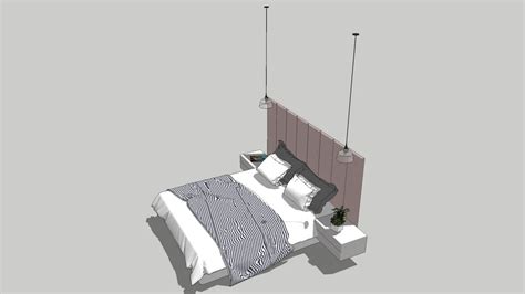 Tatami Bed, Living Room Wall Designs, Sketchup Model, Door Detail, Bed ...