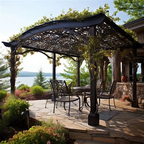 Where Elegance Meets Shade: Best Iron Pergolas in Egypt - Egy Gazebo