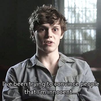 Kit Walker - American Horror Story Asylum, Evan Peters ️ ️ American Horror Story Quotes ...