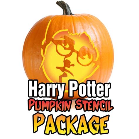 Harry Potter Pumpkin Carving Package - Ultimate Pumpkin stencils