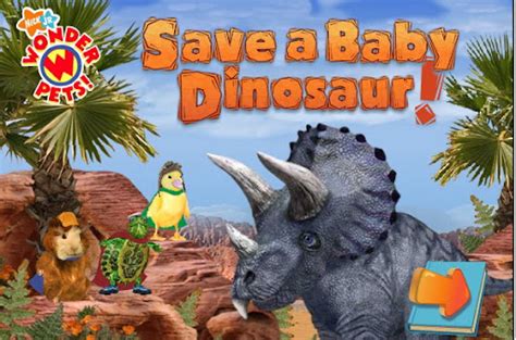 Free Online Kid Games: Wonder Pets Save a Baby Dinosaur Game