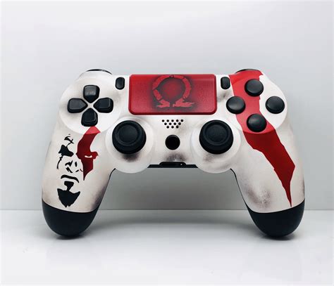 Custom God of War Themed Wireless Controller for PS4 - GAMEBUY.IN