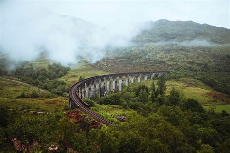 Glenfinnan Viaduct railway in Inverness-shire, Scotland | premium image by rawpixel.com / Jack ...