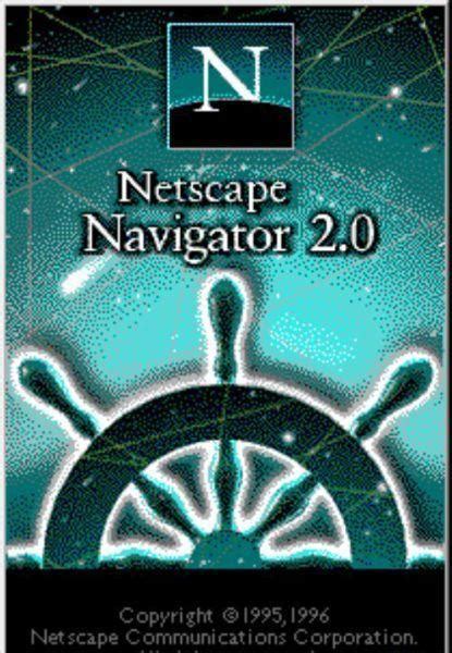 Original Netscape Logo - LogoDix