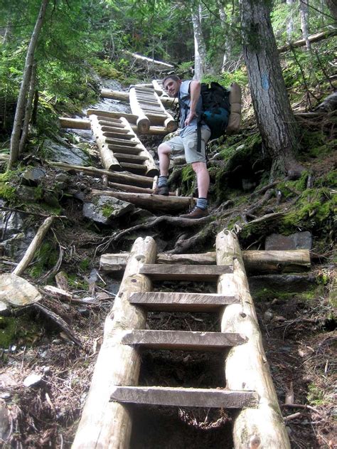 The ladders on the Willey Range Trail : Photos, Diagrams & Topos : SummitPost