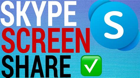 How To Screen Share On Skype - YouTube