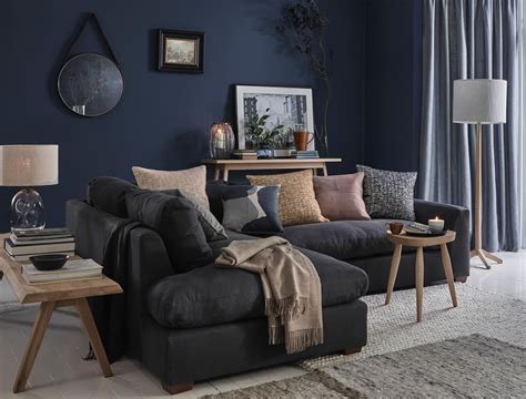 10 Grey & Navy Living Rooms To Inspire Your Next Decorating Project ...