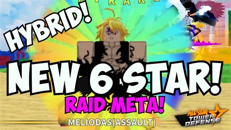 New Meliodas 6 Star is HYBRID & is BUSTED OP For Raids! (ASTD Showcase) - YouTube