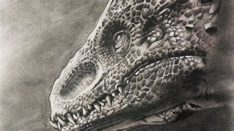 Jurassic World Indominus Rex Drawing at GetDrawings | Free download