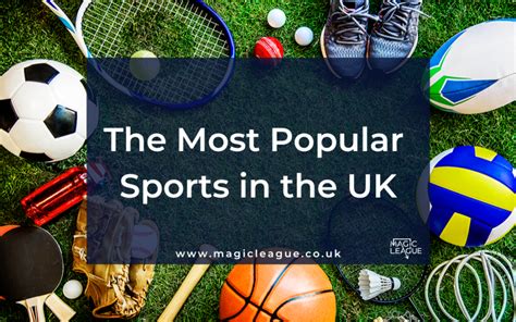 Most Popular Sports in the UK - Magic League