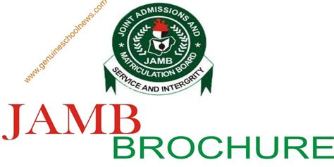 JAMB Latest & Original Version Brochure For 2022/2023 - Education - Nigeria