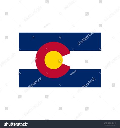 Colorado Flag Logo Vector Stock Vector (Royalty Free) 363924941 ...