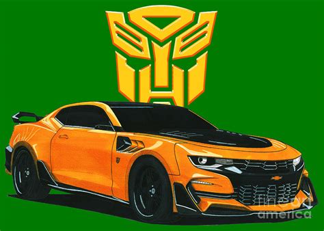 Camaro 2023 Bumblebee Blueprints