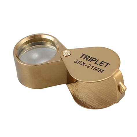 Portable 30X Power 21Mm Jewelers Magnifier Foldable Gold Eye Loupe ...