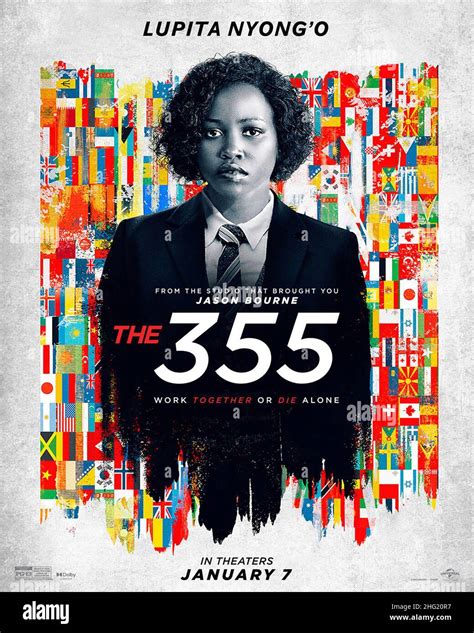 THE 355, US character poster, Lupita Nyong'o, 2022. © Universal ...