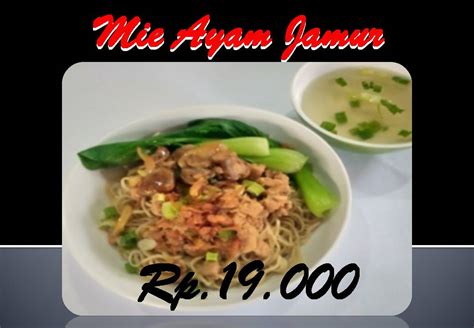 Mie Ayam Jamur | e-Order